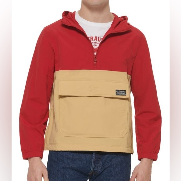 Levi’s Pullover Anorak Windbreaker Jacket - Picture 1 of 5